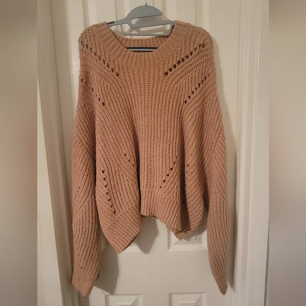 Oversized Knit Top